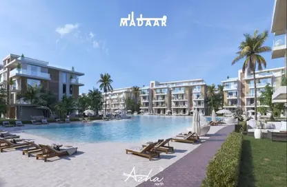 Apartment - 3 Bedrooms - 4 Bathrooms for sale in Azha North - Ras Al Hekma - North Coast