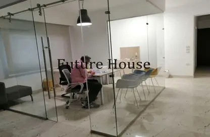 Office Space - Studio - 2 Bathrooms for rent in 10th Sector - Zahraa El Maadi - Hay El Maadi - Cairo