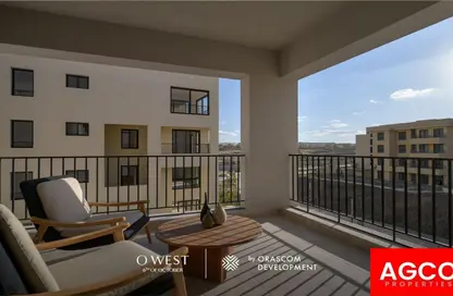 Apartment - 2 Bedrooms - 2 Bathrooms for sale in O West - 6 October Compounds - 6 October City - Giza