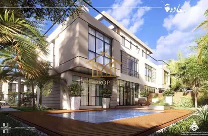 Villa - 5 Bedrooms - 7 Bathrooms for sale in Saada Compound - New Cairo City - Cairo