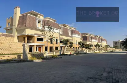 Townhouse - 3 Bedrooms - 3 Bathrooms for sale in Sarai - Mostakbal City Compounds - Mostakbal City - Future City - Cairo