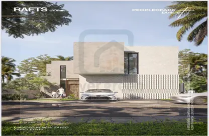 Villa - 4 Bedrooms - 5 Bathrooms for sale in Waslet Dahshur Road - Green Belt - 6 October City - Giza