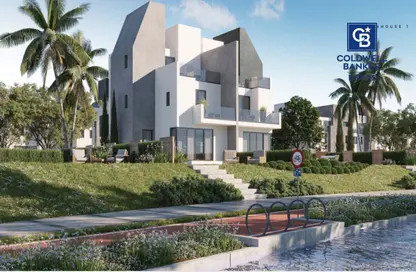 Duplex - 4 Bedrooms - 4 Bathrooms for sale in Rivers - New Zayed City - Sheikh Zayed City - Giza