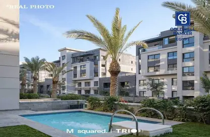 Penthouse - 3 Bedrooms - 3 Bathrooms for sale in Trio Gardens - 5th Settlement Compounds - The 5th Settlement - New Cairo City - Cairo