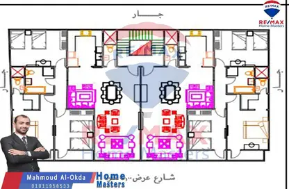 شقة - 3 غرف نوم - 3 حمامات للبيع في حي الجامعة - المنصورة - الدقهلية