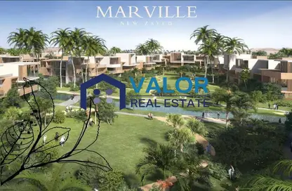 Apartment - 3 Bedrooms - 3 Bathrooms for sale in Mar Ville - New Zayed City - Sheikh Zayed City - Giza