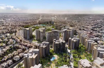 Apartment - 1 Bedroom - 2 Bathrooms for sale in Zed Towers - Sheikh Zayed Compounds - Sheikh Zayed City - Giza