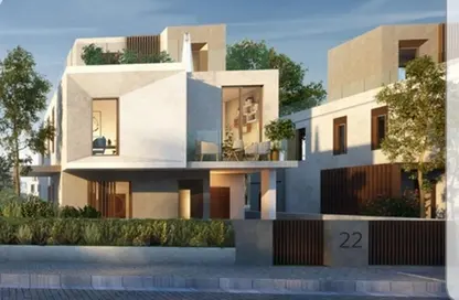 Twin House - 4 Bedrooms - 4 Bathrooms for sale in Vye Sodic - New Zayed City - Sheikh Zayed City - Giza