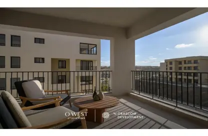 Apartment - 1 Bedroom - 2 Bathrooms for sale in O West - 6 October Compounds - 6 October City - Giza