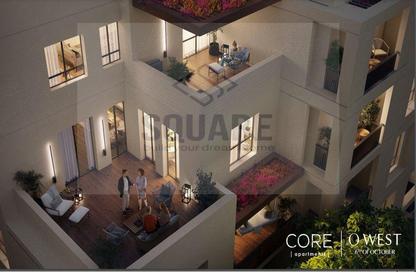 Apartment - 2 Bedrooms - 2 Bathrooms for sale in O West - 6 October Compounds - 6 October City - Giza