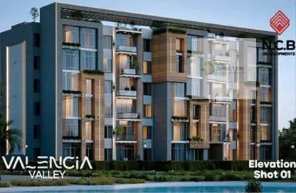 Apartment - 4 Bedrooms - 3 Bathrooms for sale in Valencia Valley - Al Andalus District - New Cairo City - Cairo