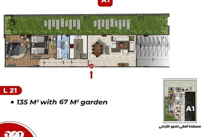 شقة - 3 غرف نوم - 1 حمام للبيع في بيت الوطن - التجمع الخامس - مدينة القاهرة الجديدة - القاهرة