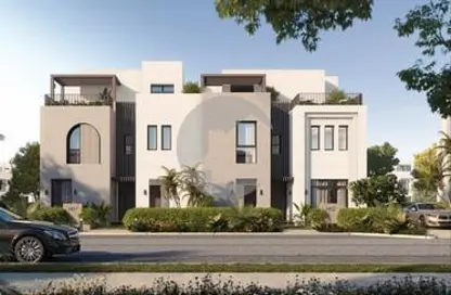 Townhouse - 3 Bedrooms - 4 Bathrooms for sale in O West - 6 October Compounds - 6 October City - Giza