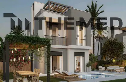 Villa - 3 Bedrooms - 5 Bathrooms for sale in Lake West - Sheikh Zayed Compounds - Sheikh Zayed City - Giza