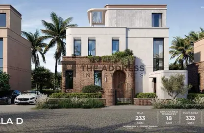 Villa - 6 Bedrooms - 5 Bathrooms for sale in Crescent Walk - 5th Settlement Compounds - The 5th Settlement - New Cairo City - Cairo