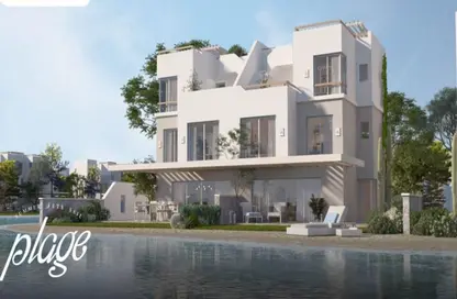 Villa - 3 Bedrooms - 3 Bathrooms for sale in Plage - Sidi Abdel Rahman - North Coast