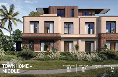 Townhouse - 4 Bedrooms - 4 Bathrooms for sale in Zed East - 5th Settlement Compounds - The 5th Settlement - New Cairo City - Cairo