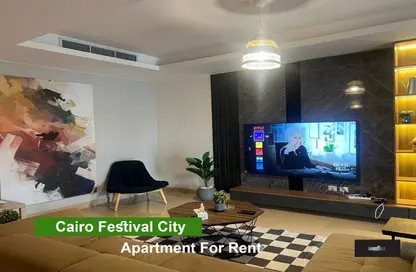 Apartment - 2 Bedrooms - 3 Bathrooms for rent in Cairo Festival City - North Investors Area - New Cairo City - Cairo