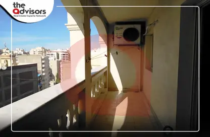 Apartment - 3 Bedrooms - 2 Bathrooms for rent in Mohamed Fawzy Moaz St. - Smouha - Hay Sharq - Alexandria