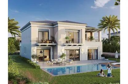 Villa - 4 Bedrooms - 5 Bathrooms for sale in Belle Vie - New Zayed City - Sheikh Zayed City - Giza