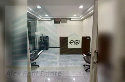 Office Space - Studio - 2 Bathrooms for rent in Roushdy St. - Roushdy - Hay Sharq - Alexandria