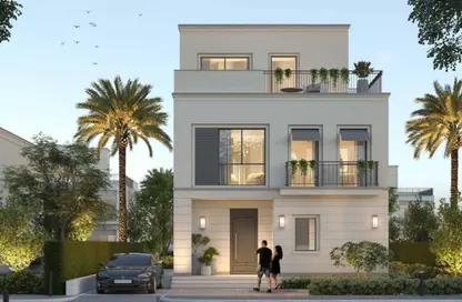 Villa - 3 Bedrooms - 3 Bathrooms for sale in Belle Vie - New Zayed City - Sheikh Zayed City - Giza