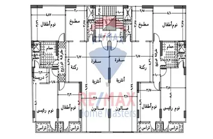 Apartment - 3 Bedrooms - 3 Bathrooms for sale in Al Gamaa District - Al Mansoura - Al Daqahlya