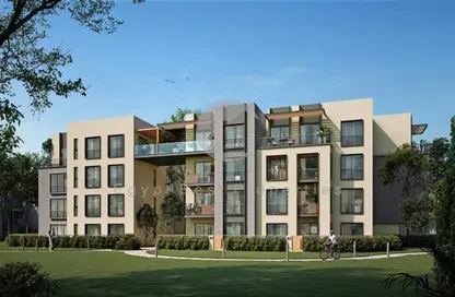 Apartment - 1 Bedroom - 2 Bathrooms for sale in Garden Lakes - 6 October Compounds - 6 October City - Giza