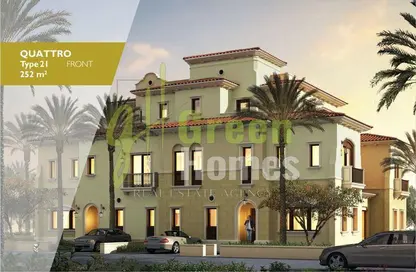 Townhouse - 3 Bedrooms - 4 Bathrooms for sale in City Gate - 5th Settlement Compounds - The 5th Settlement - New Cairo City - Cairo