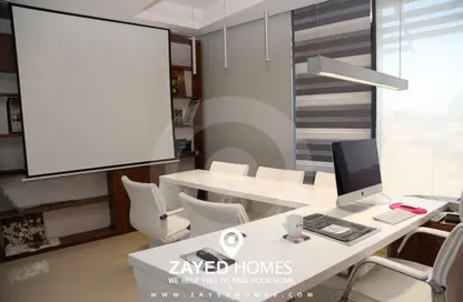 Office Space - Studio - 2 Bathrooms for rent in The Polygon - Sheikh Zayed Compounds - Sheikh Zayed City - Giza