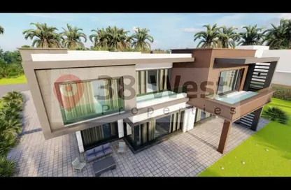 Villa - 5 Bedrooms - 6 Bathrooms for sale in New Giza - Cairo Alexandria Desert Road - 6 October City - Giza