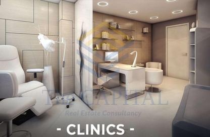 Office Space - Studio - 1 Bathroom for sale in East Kanyon - Downtown Area - New Capital City - Cairo