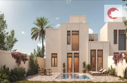 Townhouse - 3 Bedrooms - 4 Bathrooms for sale in White Villas - Al Gouna - Hurghada - Red Sea