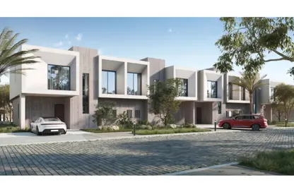 Twin House - 3 Bedrooms - 3 Bathrooms for sale in Solana - New Zayed City - Sheikh Zayed City - Giza