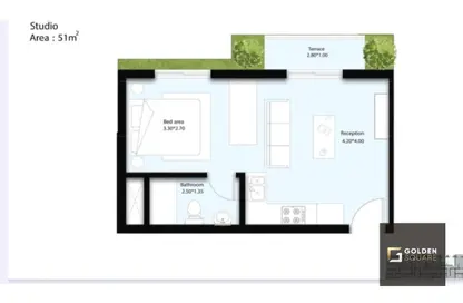 Apartment - 1 Bedroom - 1 Bathroom for sale in Notion New Cairo - 5th Settlement Compounds - The 5th Settlement - New Cairo City - Cairo