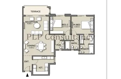 Apartment - 2 Bedrooms - 2 Bathrooms for sale in Mivida - 5th Settlement Compounds - The 5th Settlement - New Cairo City - Cairo