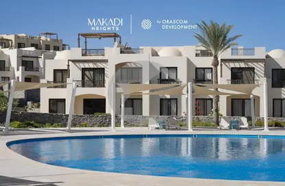 Duplex - 3 Bedrooms - 4 Bathrooms for sale in Makadi Resort - Makadi - Hurghada - Red Sea