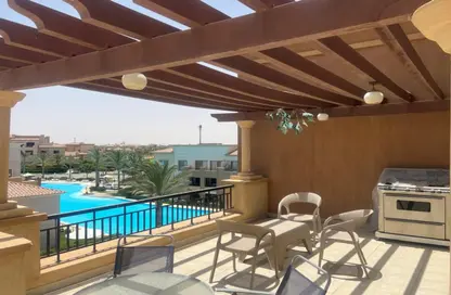 Penthouse - 3 Bedrooms - 3 Bathrooms for rent in Marassi - Sidi Abdel Rahman - North Coast