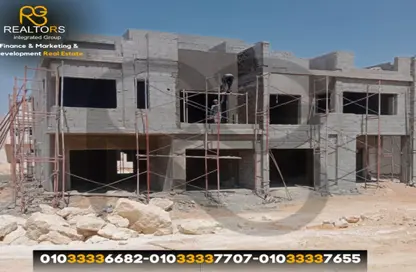 Twin House - 4 Bedrooms - 4 Bathrooms for sale in Tawny - Cairo Alexandria Desert Road - Giza