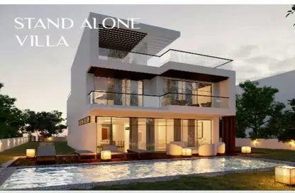 Villa - 4 Bedrooms - 4 Bathrooms for sale in Lake West - Sheikh Zayed Compounds - Sheikh Zayed City - Giza