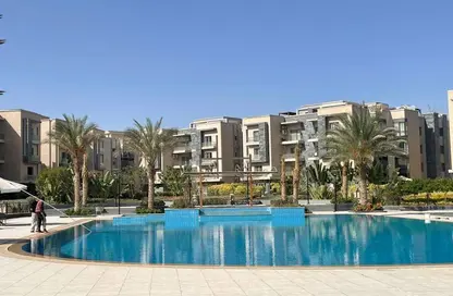 Apartment - 2 Bedrooms - 2 Bathrooms for sale in Galleria Moon Valley - South Investors Area - New Cairo City - Cairo