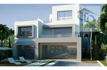 Villa - 4 Bedrooms - 4 Bathrooms for sale in Palm Hills Golf Extension - Al Wahat Road - 6 October City - Giza