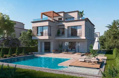 Villa - 4 Bedrooms - 4 Bathrooms for sale in PX Palm Hills - 6 October Compounds - 6 October City - Giza