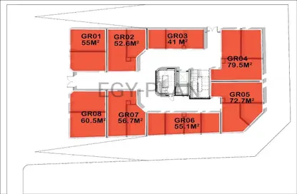 Office Space - Studio - 1 Bathroom for sale in 7th District - Sheikh Zayed City - Giza