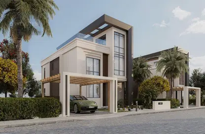 Villa - 5 Bedrooms - 5 Bathrooms for sale in Lake West - Sheikh Zayed Compounds - Sheikh Zayed City - Giza