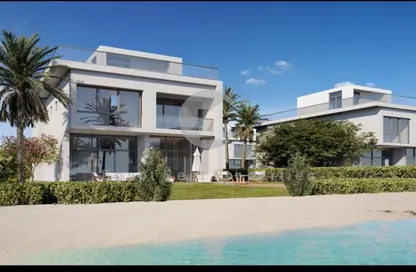 Villa - 5 Bedrooms - 6 Bathrooms for sale in Mazarine - New Alamein City - Al Alamein - North Coast