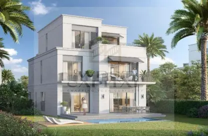 Villa - 3 Bedrooms - 3 Bathrooms for sale in Belle Vie - New Zayed City - Sheikh Zayed City - Giza