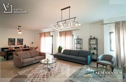 Apartment - 2 Bedrooms - 2 Bathrooms for sale in Moon Residences - Fifth Square - The 5th Settlement - New Cairo City - Cairo