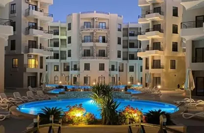 Apartment - 1 Bathroom for sale in Aqua Palms Resort - Hurghada Resorts - Hurghada - Red Sea