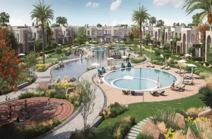 Townhouse - 3 Bedrooms - 3 Bathrooms for sale in Makadi Orascom Resort - Makadi - Hurghada - Red Sea